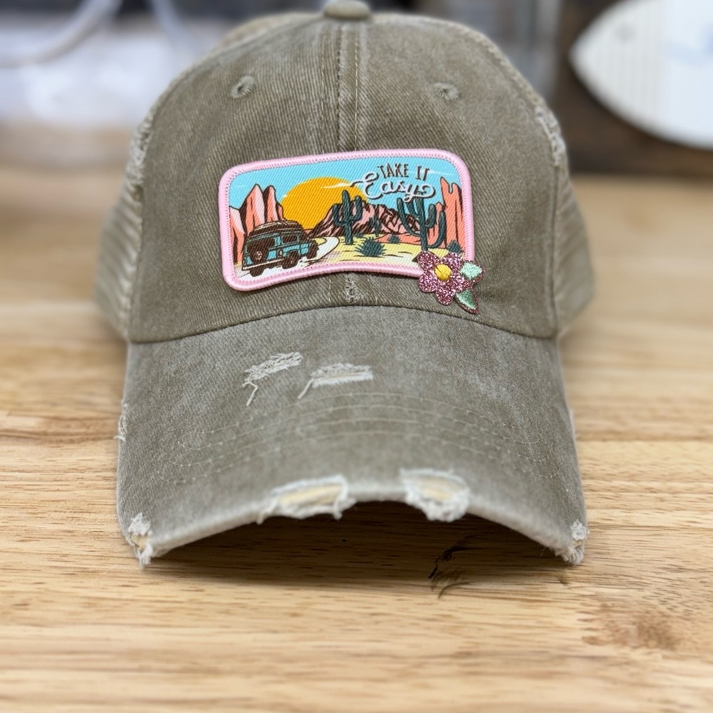 Baseball cap Adventure Patch Cap - Brown